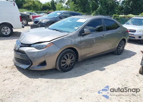 2018 Toyota Corolla Le из США, поврежденный, VIN 2T1BURHE6JC036123